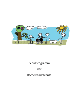 Schulprogramm der Römerstadtschule