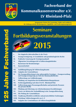 Seminare 2015 - kassenverwalter.de