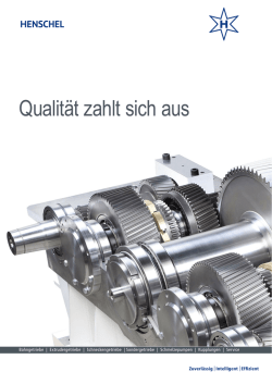 Qualität zahlt sich aus