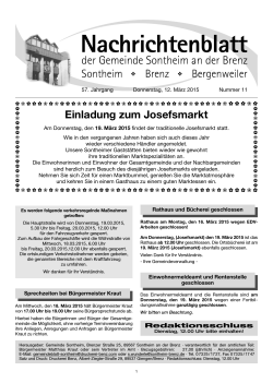 KW 11-2015 - Gemeinde Sontheim an der Brenz