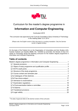 Information and Computer Engineering
