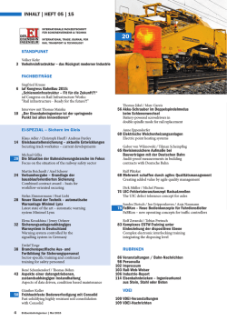 INHALT | HEFT 05 | 15