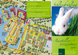 Ausstellerverzeichnis Schlossfr&uuml;hling 2015