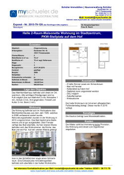 012-Exposé 2,5-R-Wohnung Hochpaterre Objekt
