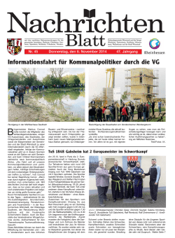 Nachrichten Blatt - Nachrichtenblätter
