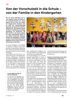 Magazin Seiten 28-29 - Verband Kindergarten Zürich