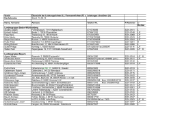 Richterliste des Verein Dachsbracke (Stand 8.3.2015)