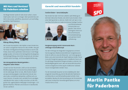 Martin Pantke für Paderborn
