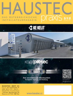HAUSTEC praxis 3/15 - HAUSTEC