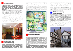 Innenarchitektur Landschafts- und Freiraumplanung - bn