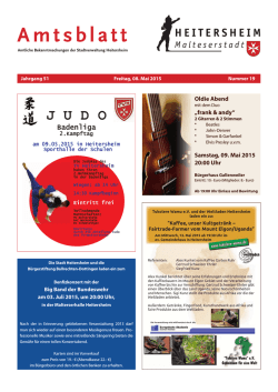 J U D O - Heitersheim
