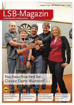 Nachwuchsarbeit bei Classic Darts Wunstorf S. 6