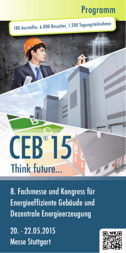 Think future... - ceb® clean energy building