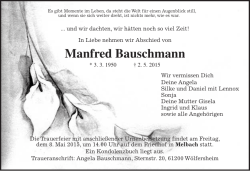 Manfred Bauschmann - Zurück zu mittelhessen