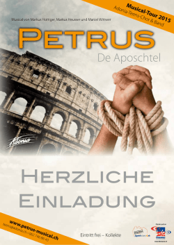 HERZLICHE EINLADUNG