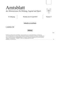 Initiative Sekundarstufe I - Europ&auml;ischer Sozialfonds im Land