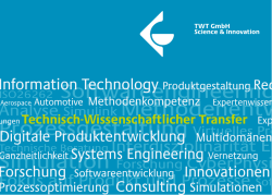 Firmenflyer TWT GmbH