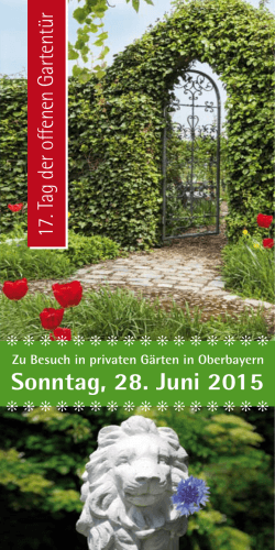 im KV RO am 7.6.2015 - Bayerischer Landesverband für Gartenbau