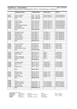 Ansprechpartner/innen im Fachdienst 21 - Soziale