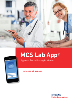 MCS Lab App®