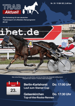 TRAB Aktuell - GelsenTrabPark