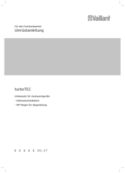 Installationsanleitung Umr&uuml;stanleitung Austauschger&auml;te
