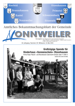 KW 20 - Gemeinde Nonnweiler