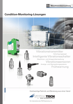 Synotech Condition-Monitoring-Lösungen