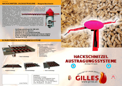HACKSCHNITZEL AUSTRAGUNGSSYSTEME
