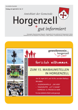 Ausgabe vom 24. April 2015