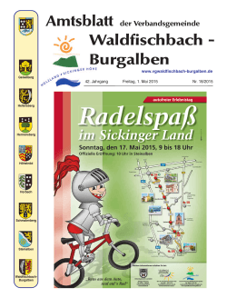 Waldfischbach - Burgalben - Verbandsgemeinde Waldfischbach
