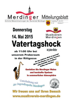 Ausgabe 20 - Gemeinde Merdingen