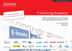E-Invoicing-Kongress E-Invoicing-Kongress