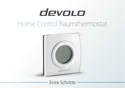 Home Control Raumthermostat