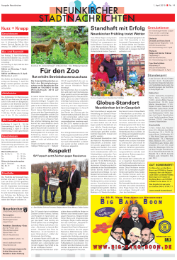 Neunkircher Stadtnachrichten 2015 KW-14