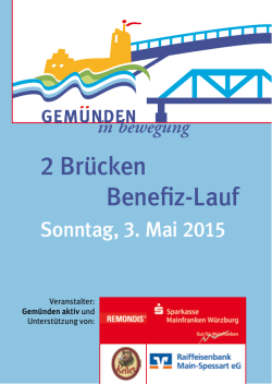 2 Brücken Benefiz-Lauf