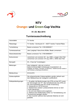 NTV Orange- und Green