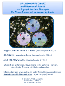 GRUNDWORTSCHATZ in Bildern und Schrift zur