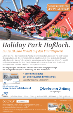Holiday Park Ha&szlig;loch.