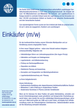 Eink&auml;ufer (m/w)