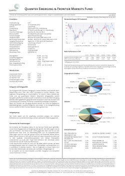 Quantex Emerging & Frontier Markets Fund