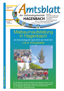 18/2015 - Stadt Hagenbach