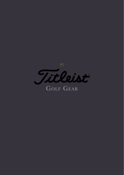 GOLF GEAR - Titleist