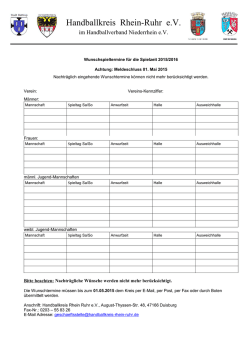 Handballkreis Rhein
