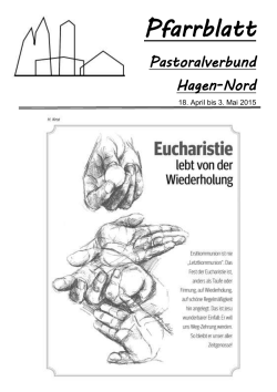 Pfarrblatt vom 18.4.