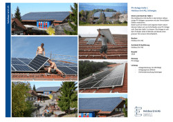 PV-Anlage Halle 1 Holzbau Erni AG, Schongau