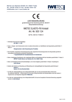 IWETEC ELASTO-FIX Kristall Art.