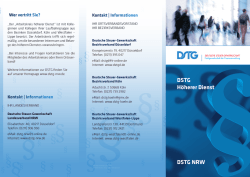 DSTG H&ouml;herer Dienst DSTG NRW