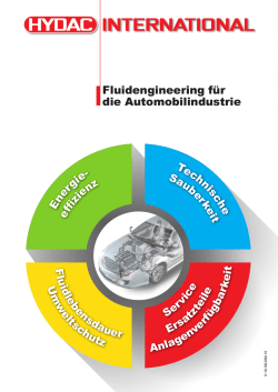 Fluidengineering für die Automobilindustrie