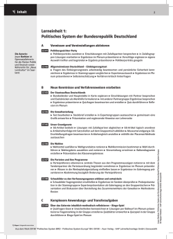 Politisches System der Bundesrepublik Deutschland